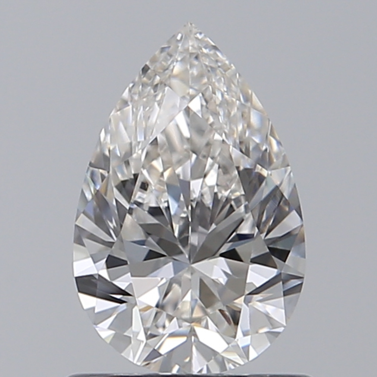 0.76 Carat Pear Cut Natural Diamond