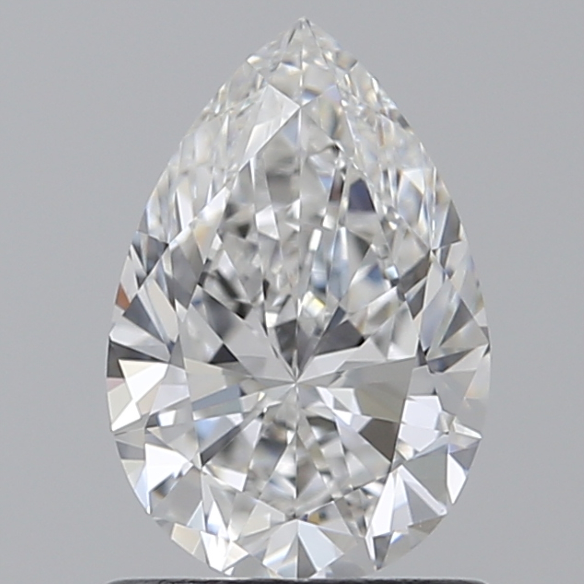 1 Carat Pear Cut Natural Diamond