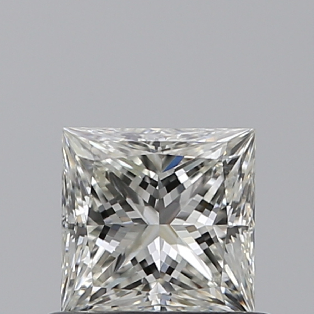 0.53 Carat Princess Cut Natural Diamond