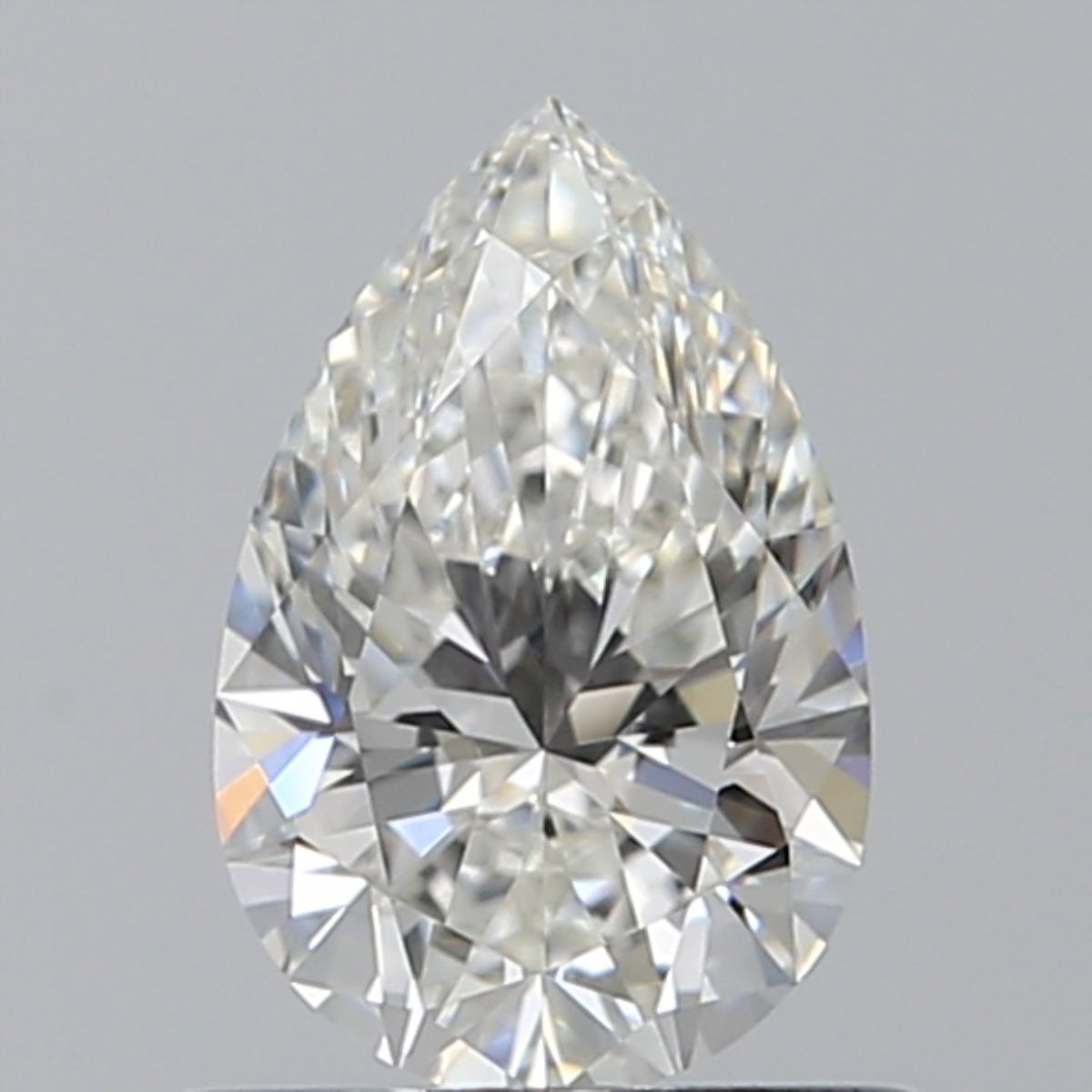 0.6 Carat Pear Cut Natural Diamond