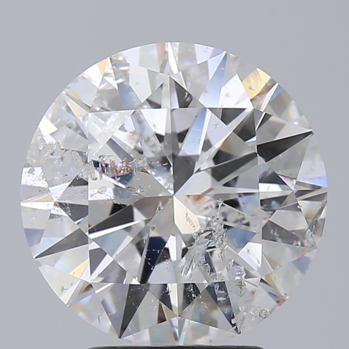 3 Carat Round Cut Natural Diamond