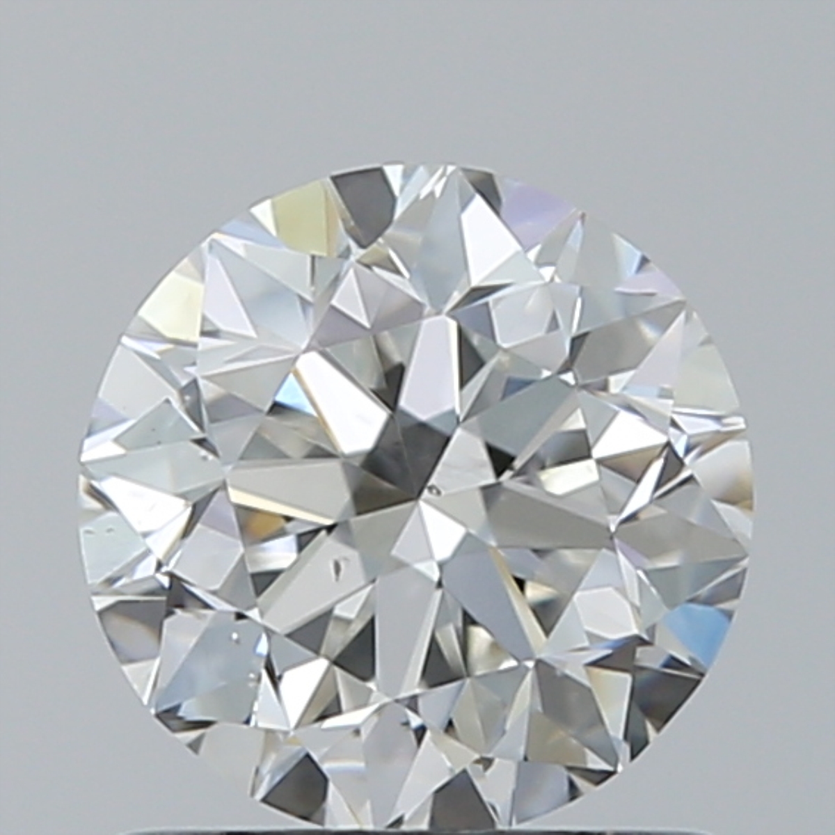 0.9 Carat Round Cut Natural Diamond