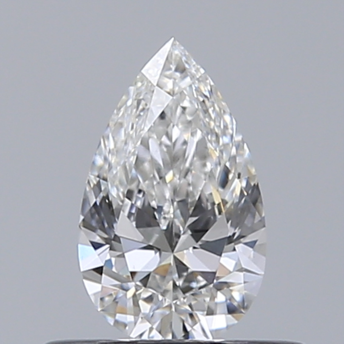 0.38 Carat Pear Cut Natural Diamond