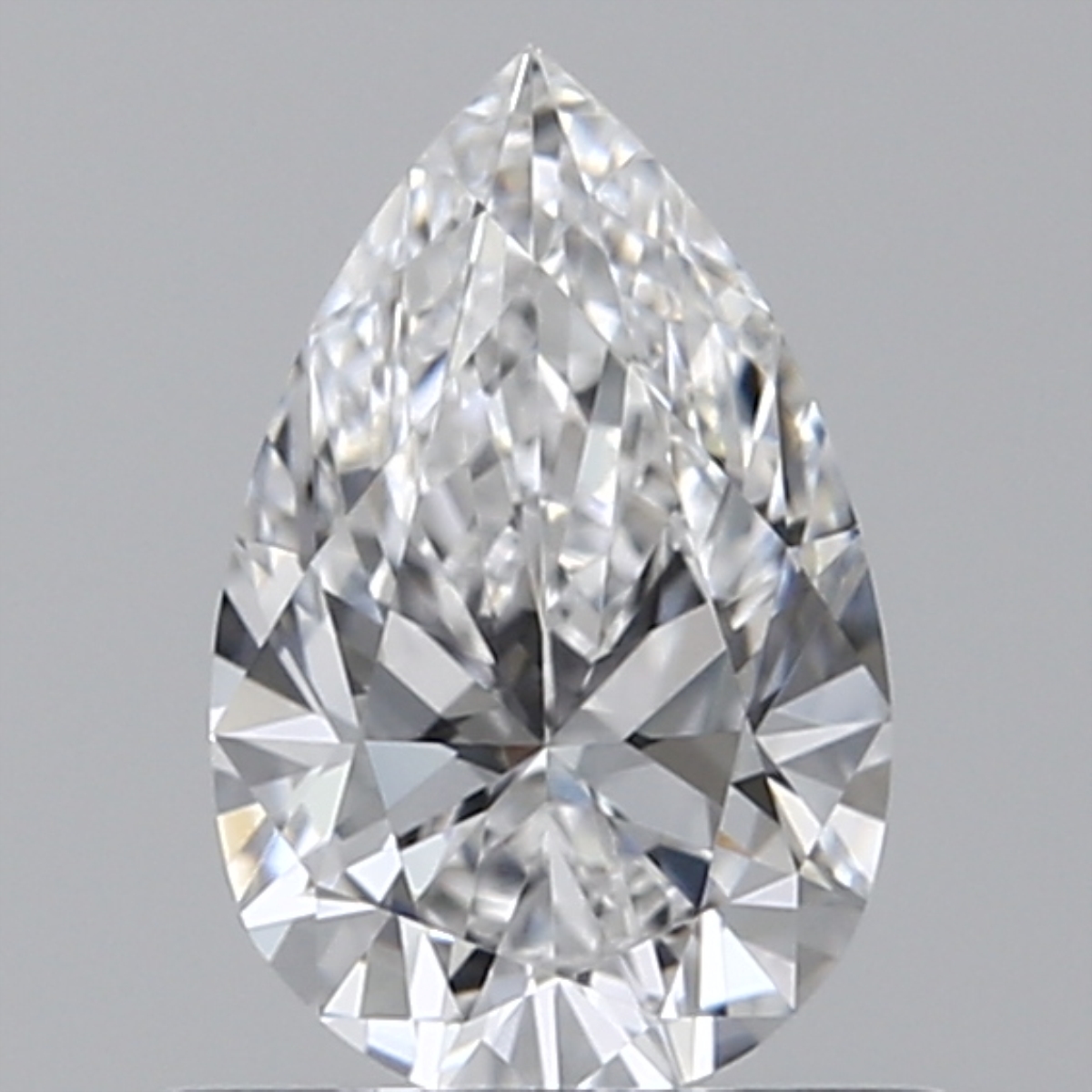 0.6 Carat Pear Cut Natural Diamond