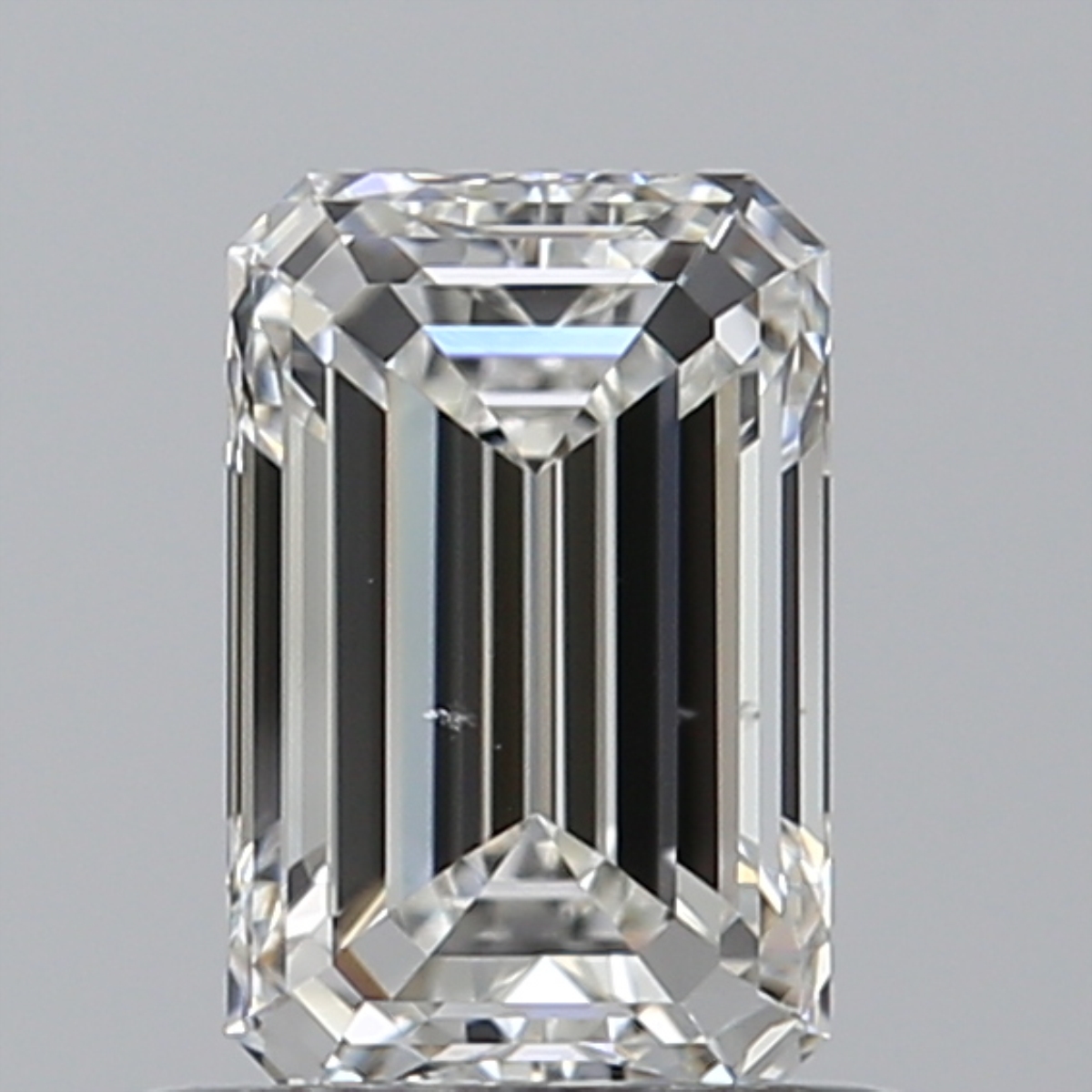 0.71 Carat Emerald Cut Natural Diamond