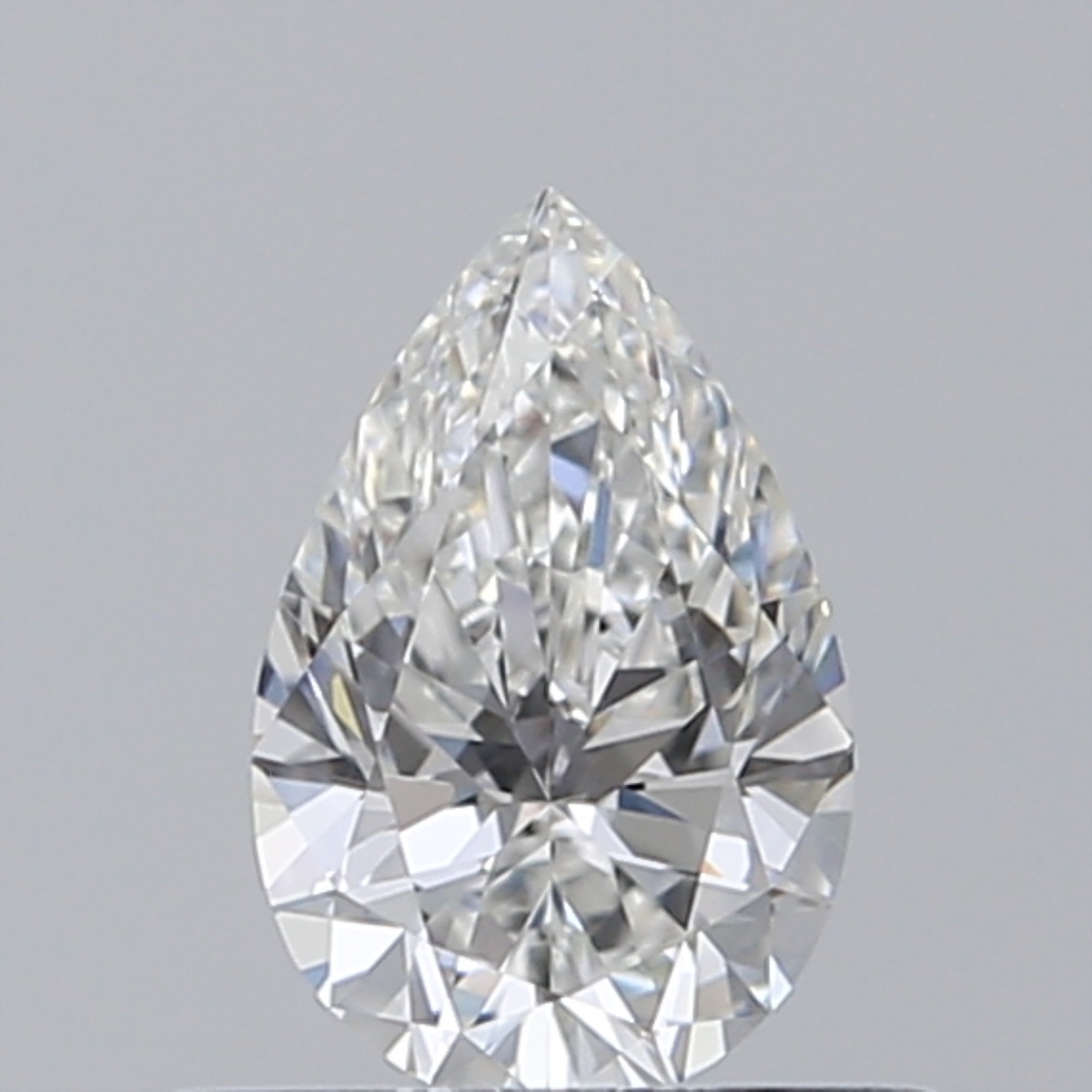 0.41 Carat Pear Cut Natural Diamond