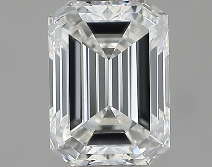 0.52 Carat Emerald Cut Natural Diamond