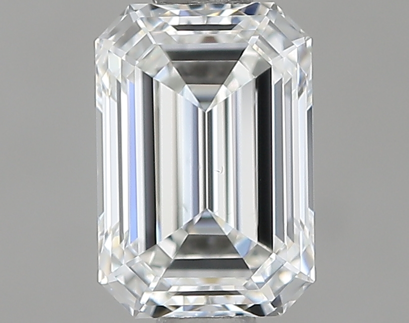 0.9 Carat Emerald Cut Natural Diamond