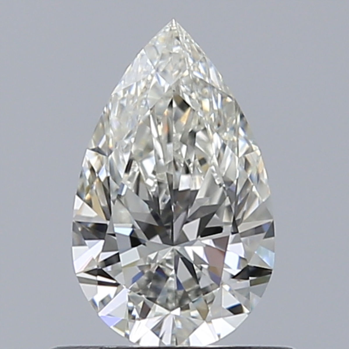 0.5 Carat Pear Cut Natural Diamond