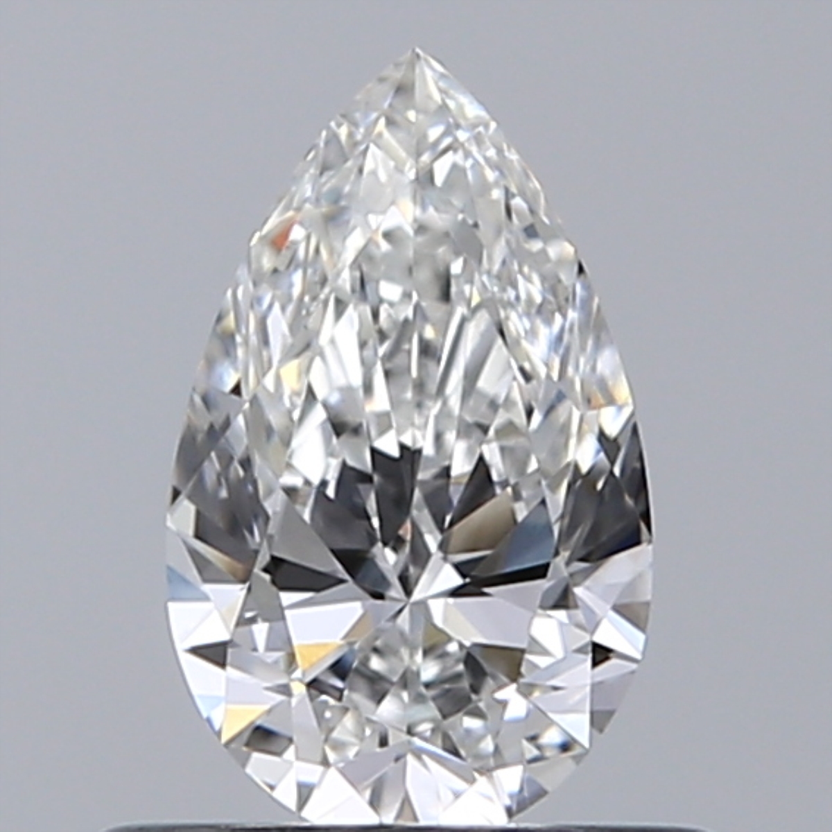 0.46 Carat Pear Cut Natural Diamond