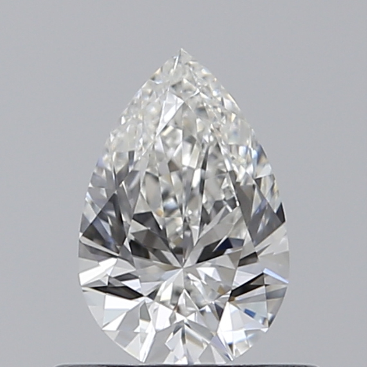 0.46 Carat Pear Cut Natural Diamond