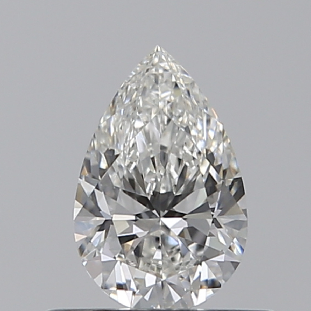 0.41 Carat Pear Cut Natural Diamond