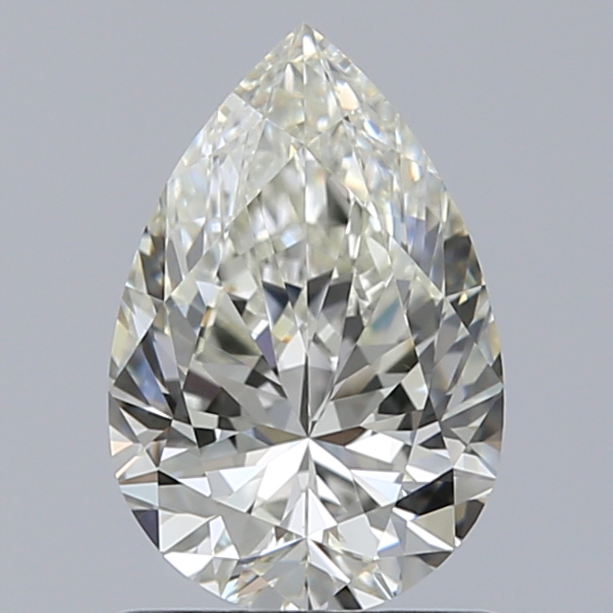 1 Carat Pear Cut Natural Diamond