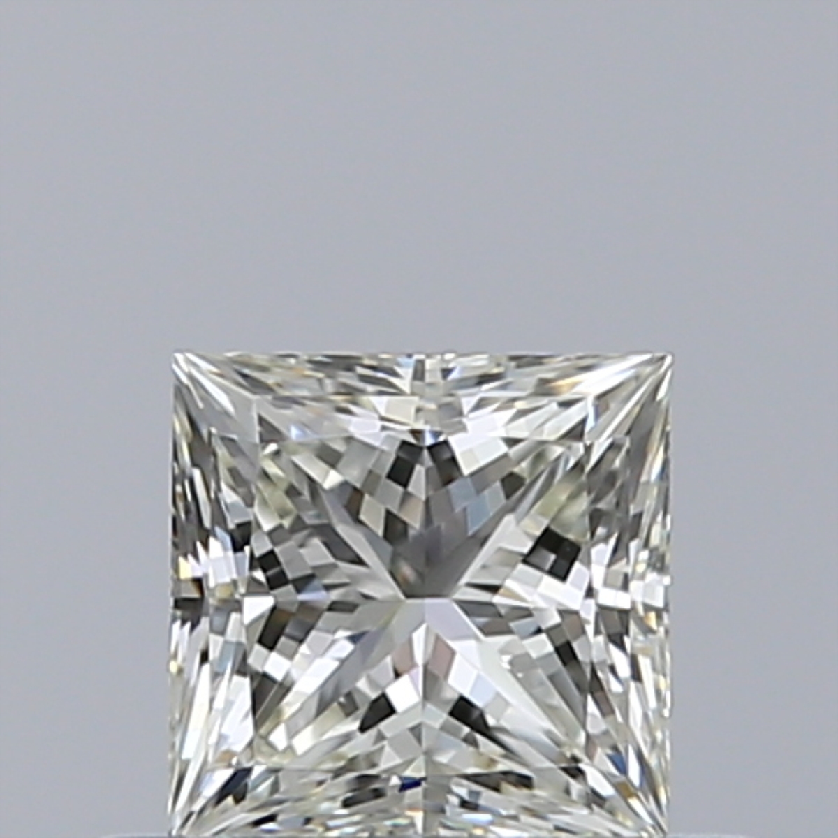 0.52 Carat Princess Cut Natural Diamond