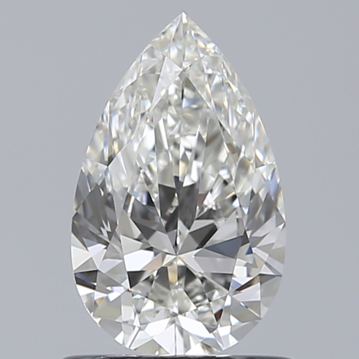 0.81 Carat Pear Cut Natural Diamond