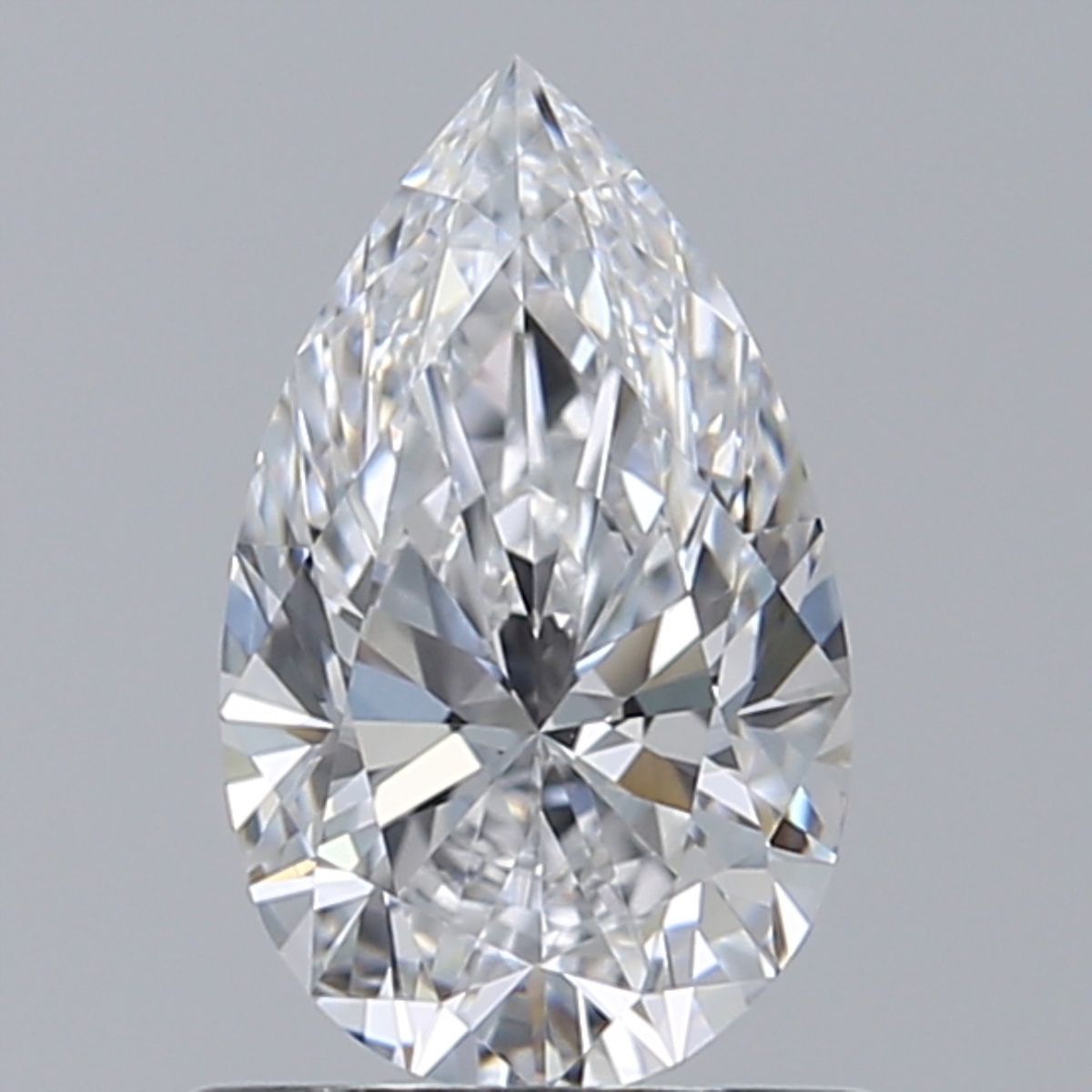 0.76 Carat Pear Cut Natural Diamond