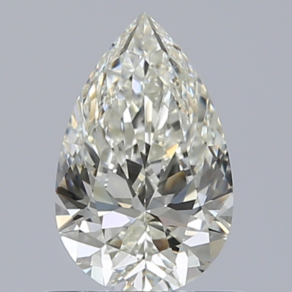 0.6 Carat Pear Cut Natural Diamond