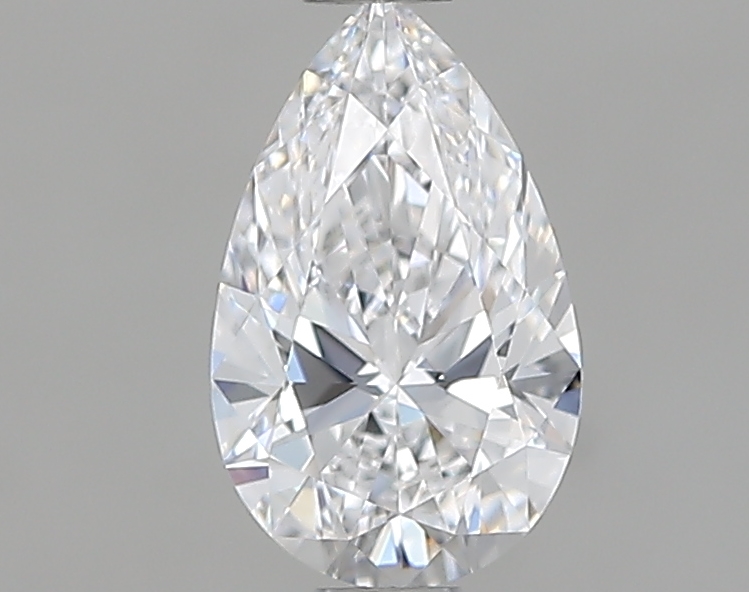 0.76 Carat Pear Cut Natural Diamond