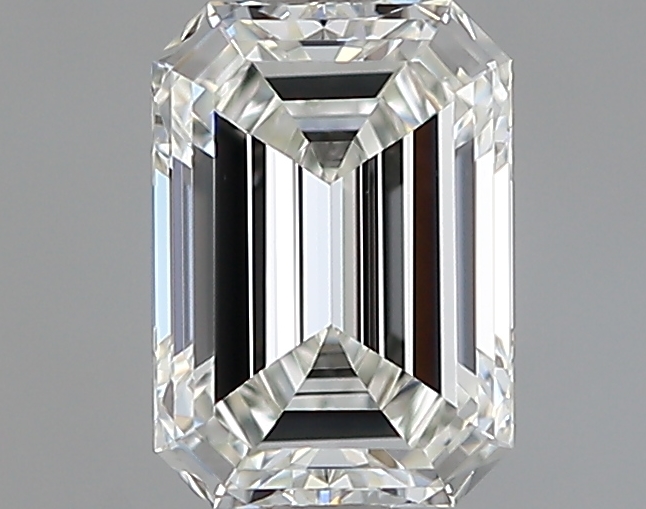 0.76 Carat Emerald Cut Natural Diamond