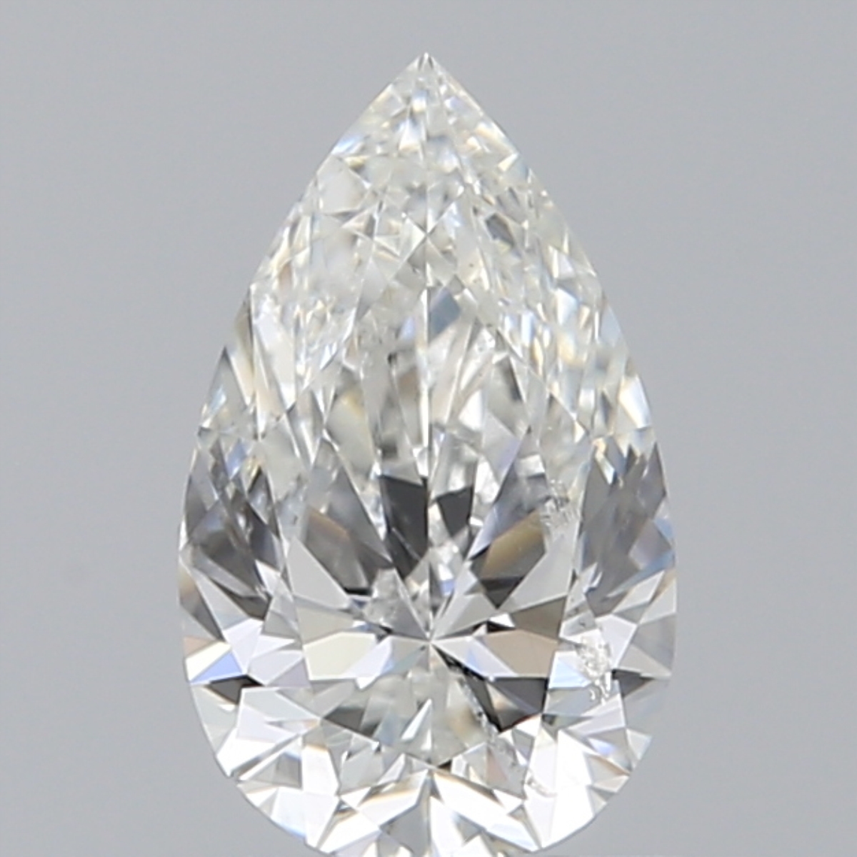 0.71 Carat Pear Cut Natural Diamond