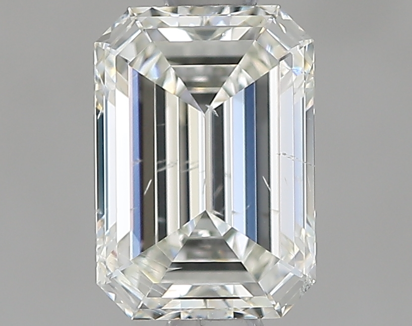 1 Carat Emerald Cut Natural Diamond