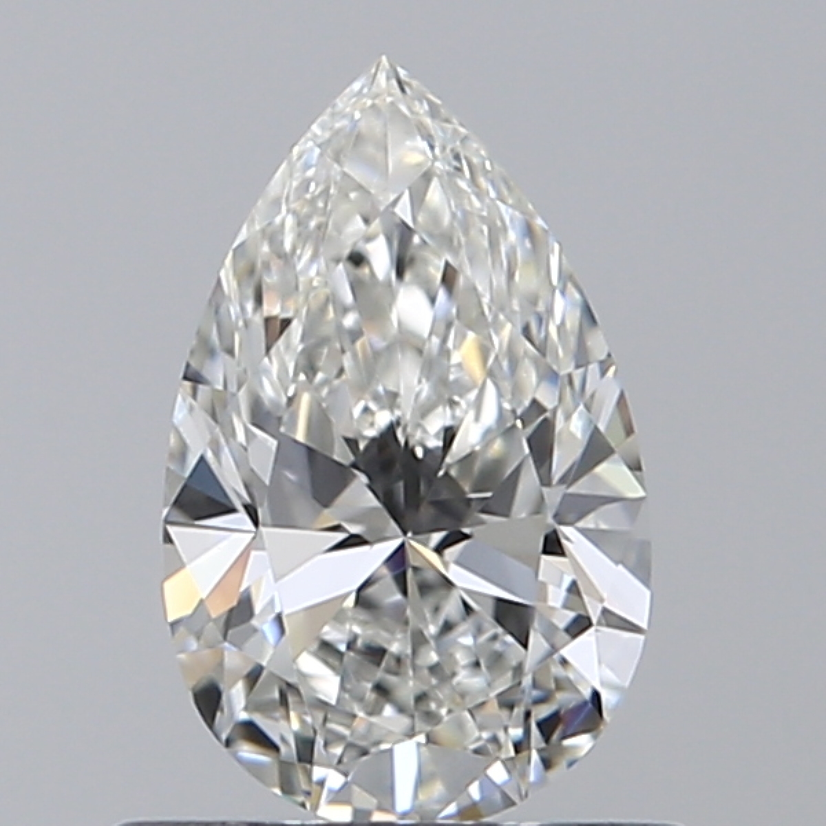 0.6 Carat Pear Cut Natural Diamond