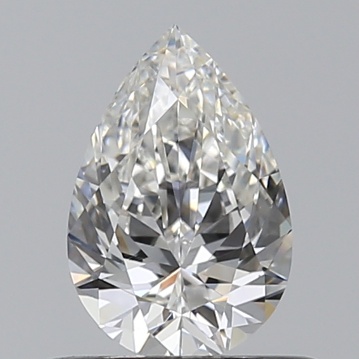 0.52 Carat Pear Cut Natural Diamond