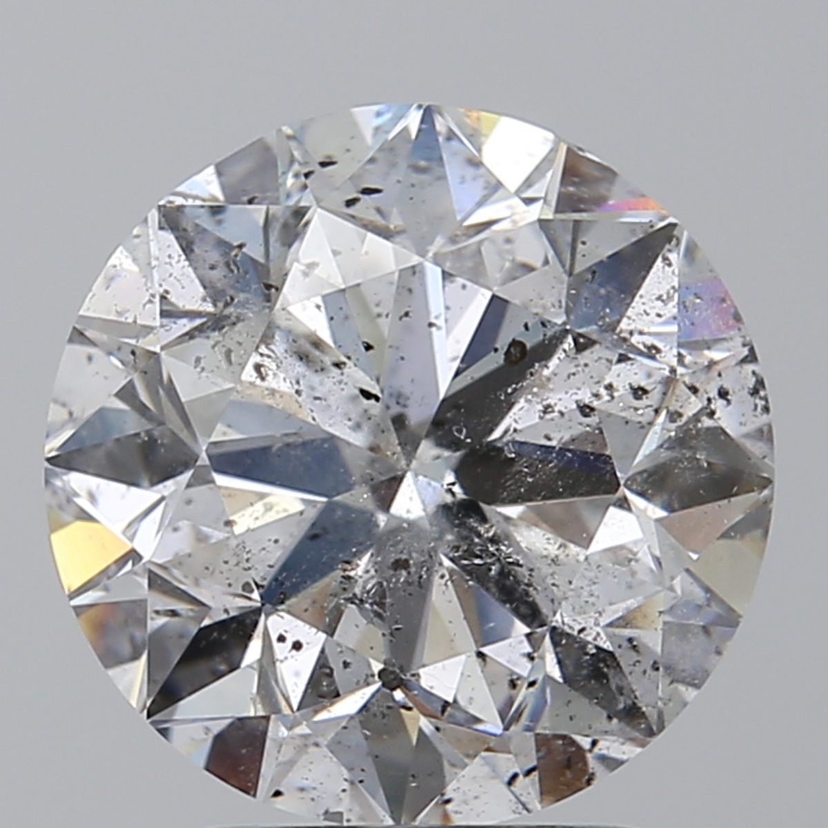 3.01 Carat Round Cut Natural Diamond