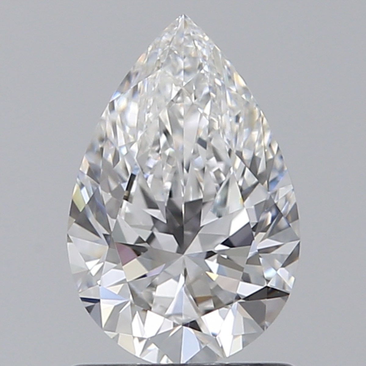 1 Carat Pear Cut Natural Diamond