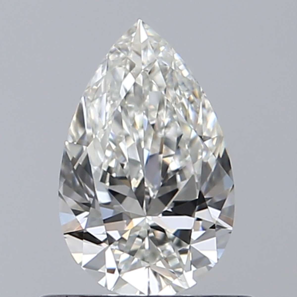 0.51 Carat Pear Cut Natural Diamond