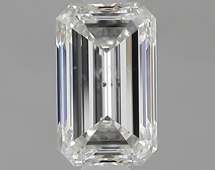 1 Carat Emerald Cut Natural Diamond