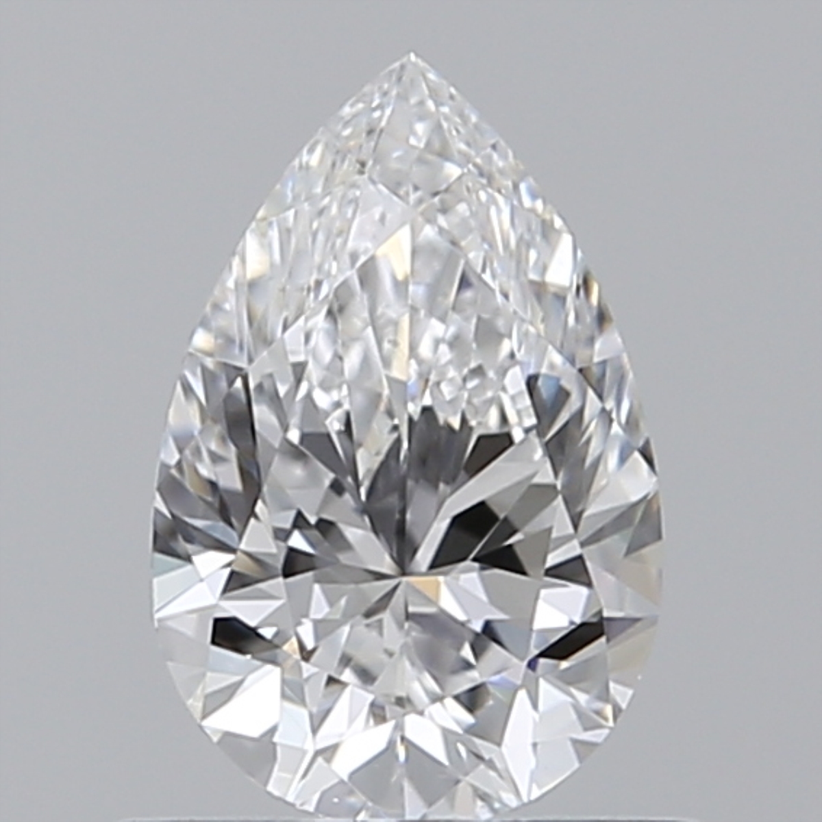 0.6 Carat Pear Cut Natural Diamond